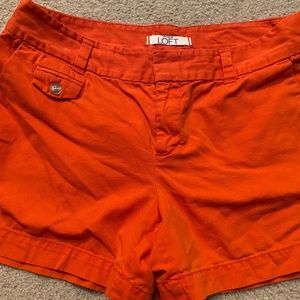Loft chino shorts